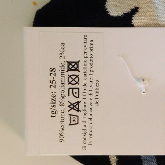 NWT il gufo boys camo sock toddler size 8-10 - Picture 3 of 5